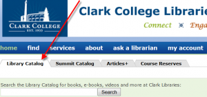 library catalog