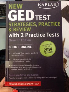 New GED Book Cover