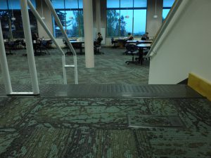 Student Commons Stairway/carpet