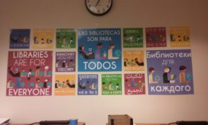 Libraries Are For Everyone posters