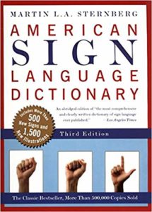 Book Cover: American Sign Language Dictionary
