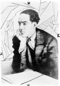 Sketch of Langston Hughes by Winold Reiss by