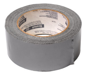 Photo of a roll of duct or duck tape