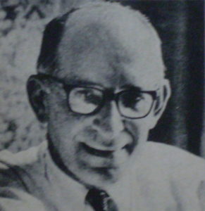 Headshot photo of Bernard Malamud, author