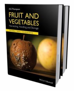 book cover with photos of fruit and vegetables