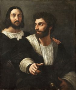 Raphael Self Portrait with a Friend