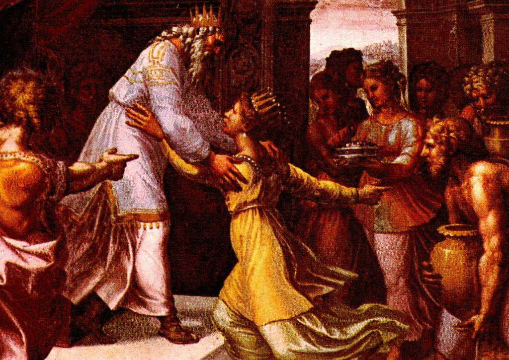 The Queen of Sheba Pays Homage to Solomon