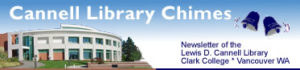 Cannell Library Chimes Banner from issue #12