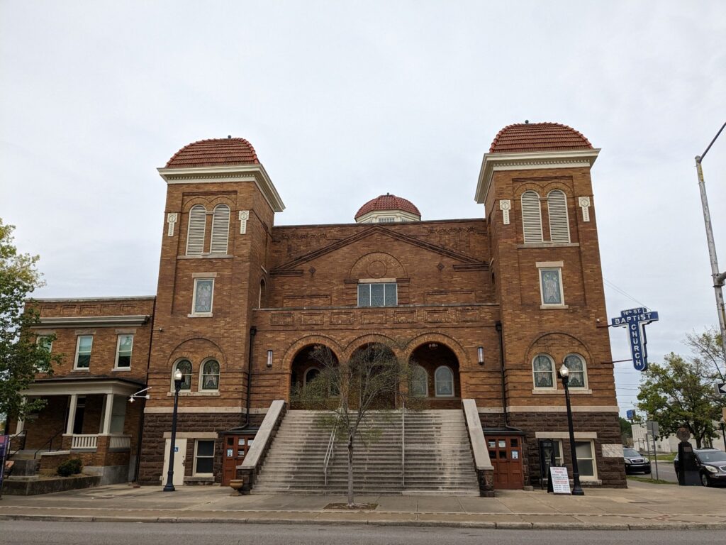 16th Street Baptist Church in Birmingham, AL