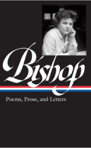 Decorative. Book Cover: Bishop Poems Prose and Letters