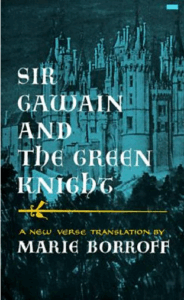Decorative. Book Cover: Sir Gawain and the Green Knight