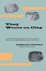 Book cover of They Wrote on Clay.